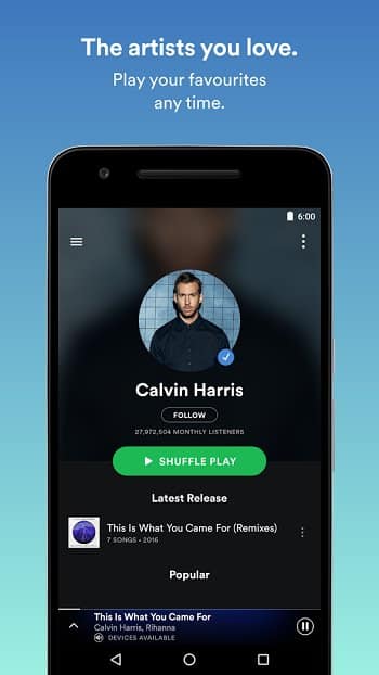 Spotify Apk Mod 2018